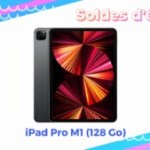 L’iPad Pro M1 ne résiste pas à la 2e démarque des soldes et s’affiche à un meilleur prix L’iPad Pro M1 ne résiste pas à la 2e démarque des soldes et s’affiche à un meilleur prix