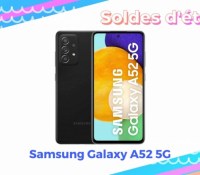 Samsung Galaxy A52 5G— Soldes d&rsquo;été 2022