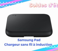 Samsung Pad Chargeur sans fil à induction  — Soldes d&rsquo;été 2022