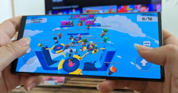 Stumble Guys sur Android // Source : Frandroid