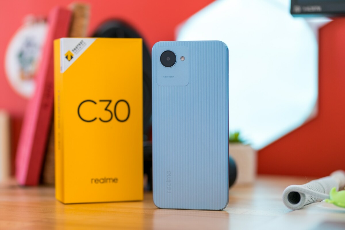 Le realme C30 // Source : Pierre Crochart pour Frandroid Le realme C30 // Source : Pierre Crochart pour Frandroid