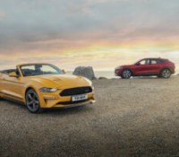La Ford Mustang aux côté de la Mach-e