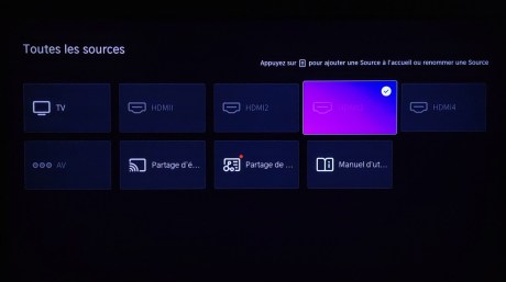 Plusieurs sources sont proposées.