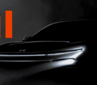 Illustration créative d'une potentielle voiture Xiaomi Auto