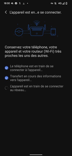 Le processus d’installation ne devrait pas prendre plus de 3 à 5 minutes  // Source : Yazid Amer - Frandroid