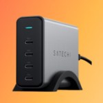 Ce puissant chargeur USB-C (165W) en promotion peut charger 4 appareils en même temps Ce puissant chargeur USB-C (165W) en promotion peut charger 4 appareils en même temps