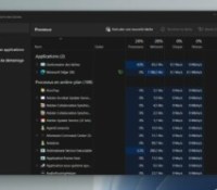 Le nouveau gestionnaire des tâches // Source : Frandroid