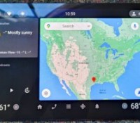 Android Automotive sur une tablette Android // Source : 