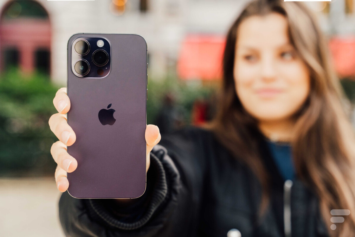 Le module photo de l'iPhone 14 Pro Max pour illustration // Source : Anthony Wonner - Frandroid Le module photo de l'iPhone 14 Pro Max pour illustration // Source : Anthony Wonner - Frandroid