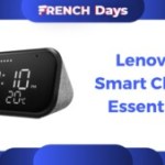 20&nbsp;€, c&rsquo;est tout ce que coûte le réveil connecté Lenovo Smart Clock Essential pendant les French Days