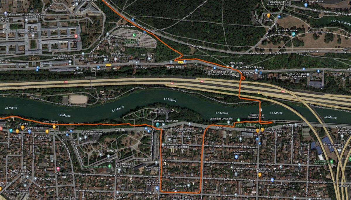 Suivi GPS de l'Apple Watch Series 8 Suivi GPS de l'Apple Watch Series 8