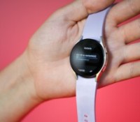 La Samsung Galaxy Watch 5 avait droit à de larges bordures // Source : Frandroid - Chloé Pertuis