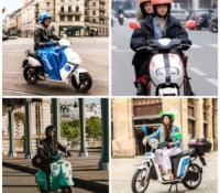 Scooters libre service Paris
