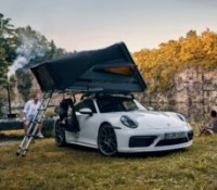 Tente de toit Porsche