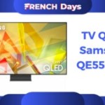 Ce TV 4K Samsung QLED de 55 pouces (HDMI 2.1) coûte 600&nbsp;€ de moins pour les French Days