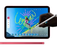L'Apple Pencil 1 en cours d'utilisation sur l'iPad 10 // Source : Apple
