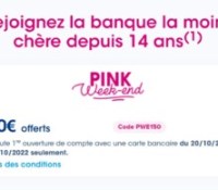 Boursorama PW Octobre 2022