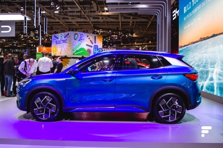 BYD Atto 3 // Source : Marie Lizak pour Frandroid