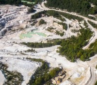 Une mine de lithium