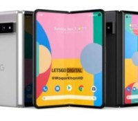 Faux rendu du Google Pixel NotePad // Source : Let's Go Digital x WaqarKhanHD