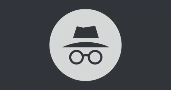 Logo de la navigation privée sur Google Chrome