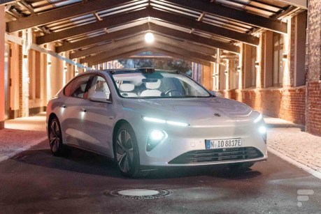 Nio ET7 // Source : Robin Wyck pour Frandroid