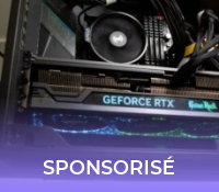 La carte graphique Palit GeForce RTX 4090 au sein d'un boitier de PC gamer. // Source : Johana Hallman pour Humanoid xp.