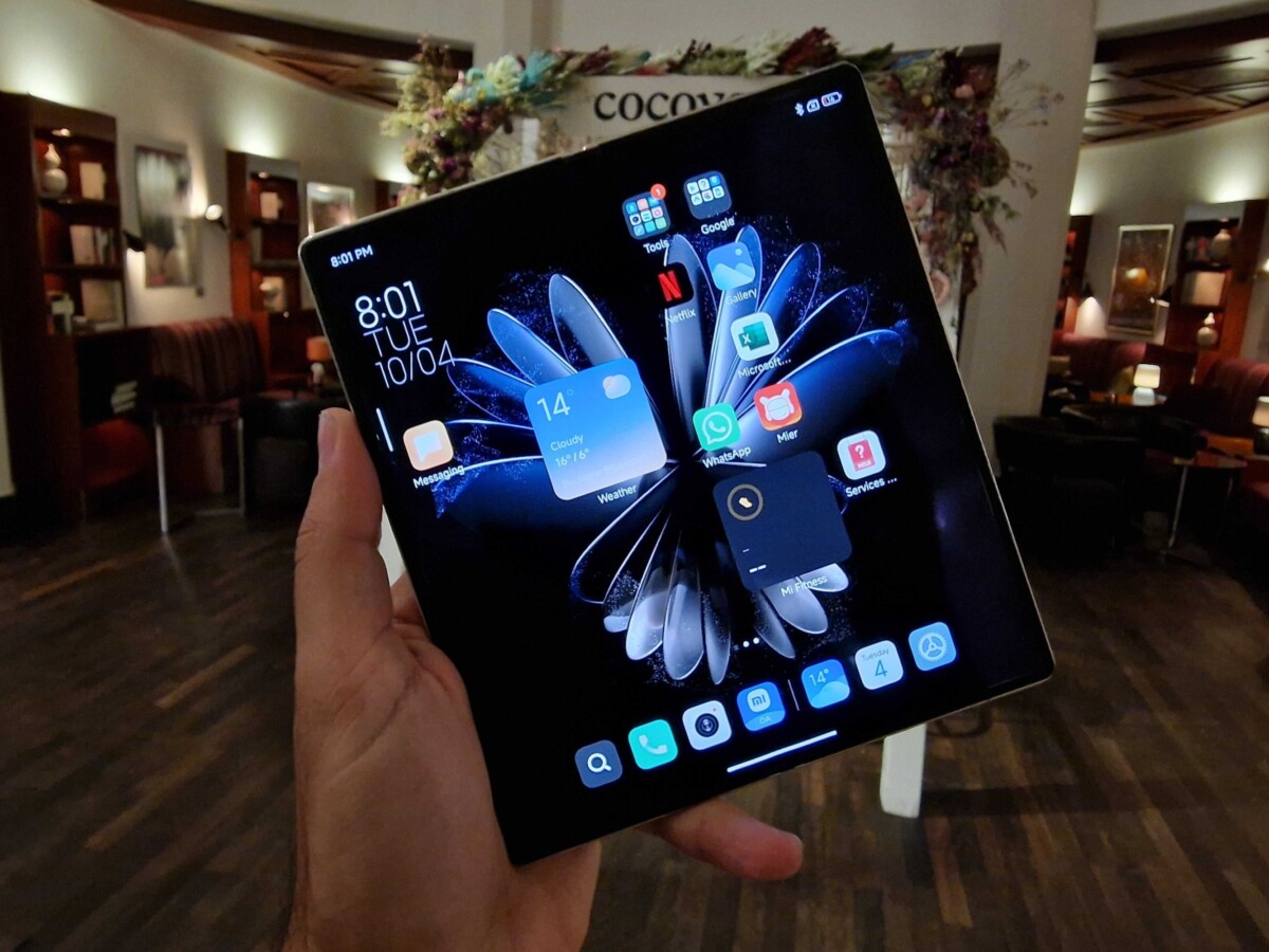 Xiaomi Mix Fold 2 // Source : Omar Belkaab - Frandroid Xiaomi Mix Fold 2 // Source : Omar Belkaab - Frandroid