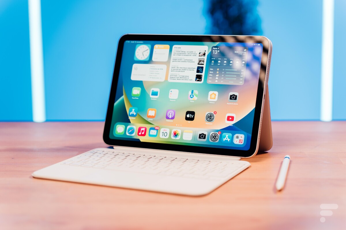 L'iPad 10 pour illustration // Source : Frandroid - Robin Wycke L'iPad 10 pour illustration // Source : Frandroid - Robin Wycke