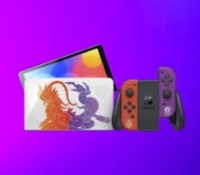 nintendo switch oled pokemon fond violet