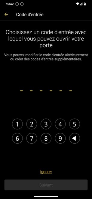 Votre code doit comprendre six chiffres  // Source : Yazid Amer - Frandroid