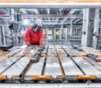 Des batteries Audi en cours de fabrication