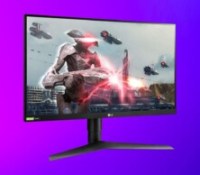 LG UltraGear 27GL63T-B fond violet