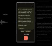 L'application d'enregistrement audio sur les Pixel // Source : Google