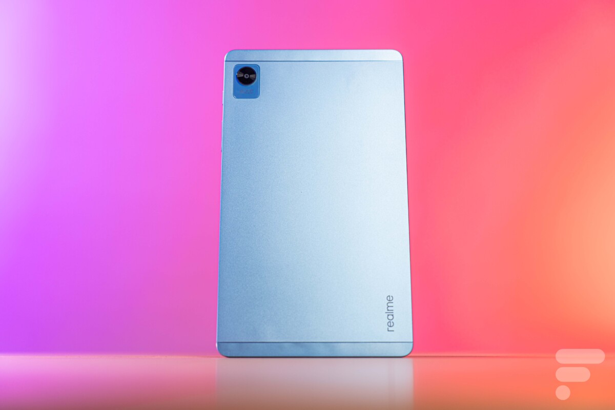 La Realme Pad Mini // Source : Chloé Pertuis pour Frandroid La Realme Pad Mini // Source : Chloé Pertuis pour Frandroid