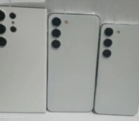 Modèles factices des Samsung Galaxy S23, S23 Plus et S23 Ultra // Source : SlashLeaks