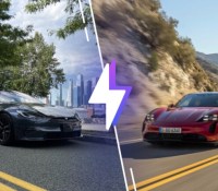 Tesla Model S Porsche Taycan