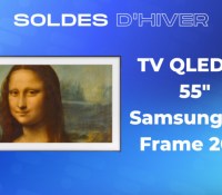 TV QLED 4K 55&Prime; The Frame Samsung Soldes