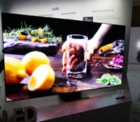 Le nouveau QD-OLED de 77 pouces // Source : Frandroid