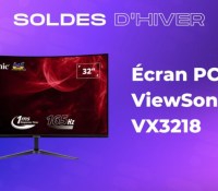 Écran PC ViewSonic VX3218 — Soldes d&rsquo;hiver 2023
