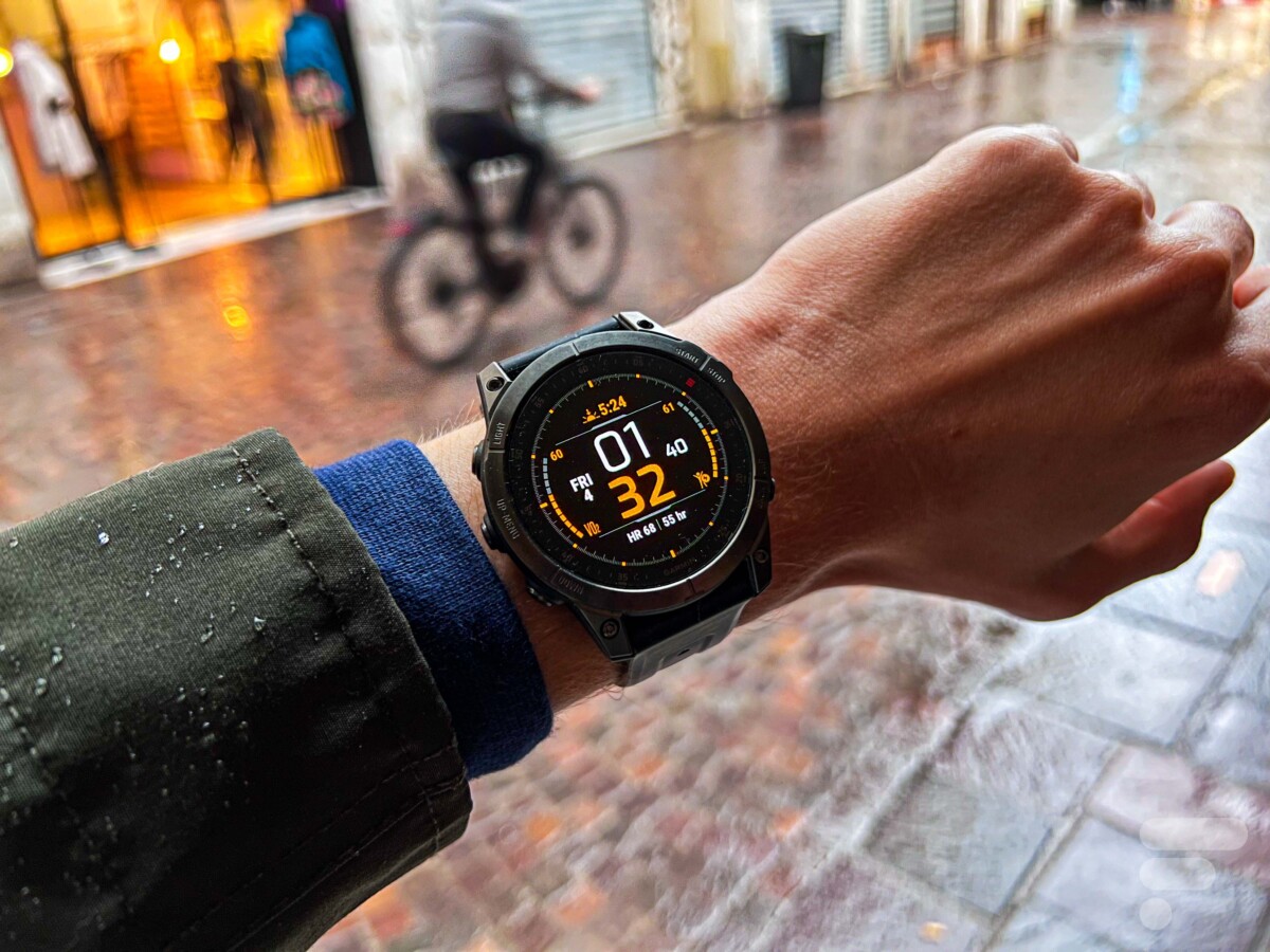 La Garmin epix (Gen 2) // Source : Maxime Grosjean pour Frandroid La Garmin epix (Gen 2) // Source : Maxime Grosjean pour Frandroid