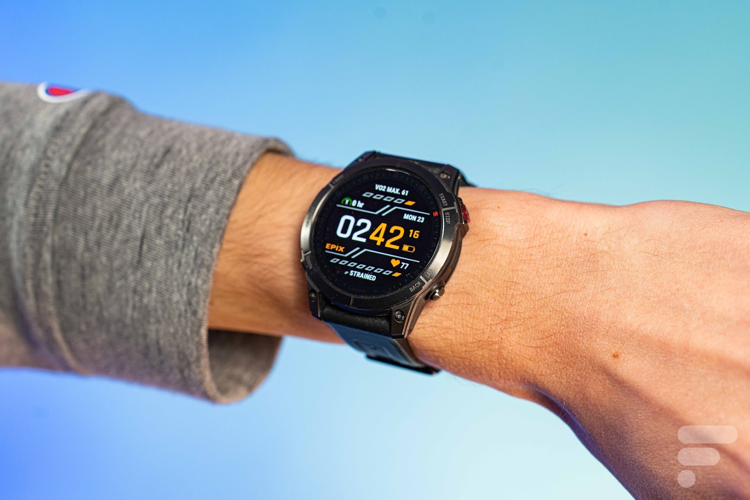 La Garmin Epix Gen 2 pour illustration