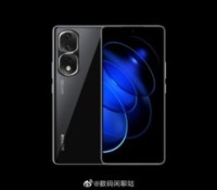 Un Honor 80 Pro avec un écran plat // Source : via Weibo