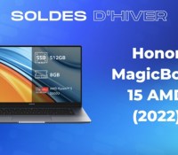 Honor MagicBook 15 AMD (2022) soldes hiver 2023