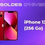 Amazon brade l’iPhone 13 (256 Go) à un bon prix pendant les soldes d&rsquo;hiver