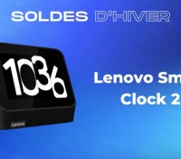 Lenovo Smart Clock 2 soldes hiver 2023 Lenovo Smart Clock 2 soldes hiver 2023