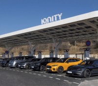 Une station de charge rapide Ionity