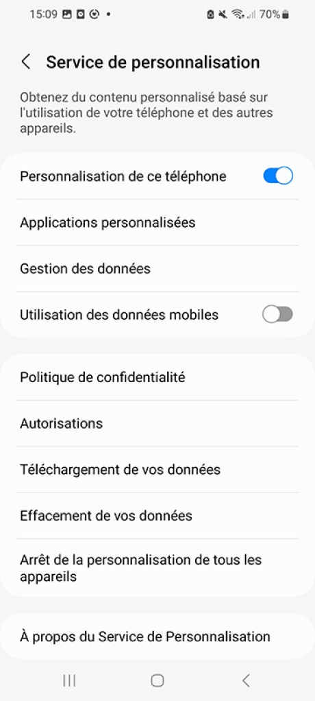 Comment utiliser les modes et les routine Samsung UI 5.0 B
