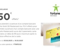 fortuneo offre Frévrier 2023