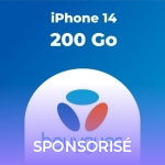 Cette offre mobile allie 5G, 200 Go et un iPhone 14 à moitié prix